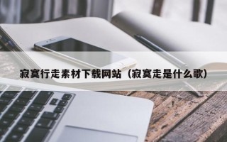 恩施寂寞行走素材下载网站（寂寞走是什么歌）